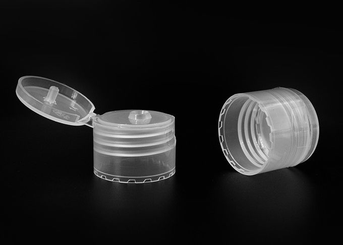 PP Plastic Flip Top Cap Dispenser Smooth Easy Open For Shampoo Bottles