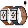 Buy cheap Waterproof Smart Watch Band Strap Retro Vintage Leather Durable from wholesalers