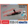 Buy cheap Neutral New Fuel Injector 095000-6140 6261-11-3200 For Komatsu PC800-8 Excavator Injector Assembly from wholesalers