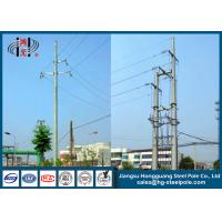 Buy cheap 220KV Steel Tubular Electrical Power Pole and High Voltage Poles product