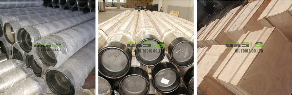 Wire Wrapped Metal Gravel Pack Screen High Efficiency 99 % Filter Rating