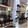Buy cheap 10mm Tempered Glass Wig Display Case OEM With Store Interior Design from wholesalers