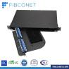 Buy cheap 24/12 Cores Sc/LC/FC/St Connector Patch Panel Optical Optic Fiber ODF Face Plate FTTH from wholesalers