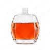 Buy cheap Customized Flat Glass Bottle 375ml 500ml 750ml 1000ml Whiskey Liquor Bottle for Home Bar from wholesalers
