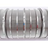 Buy cheap 0.65mm Slot 1*2mm Wrap Wire Water Filter Elements Stainless Steel 316 product