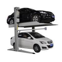 Buy cheap 2m/min Double Decker Parking System PJS Two Post Hydraulic Car Lift product
