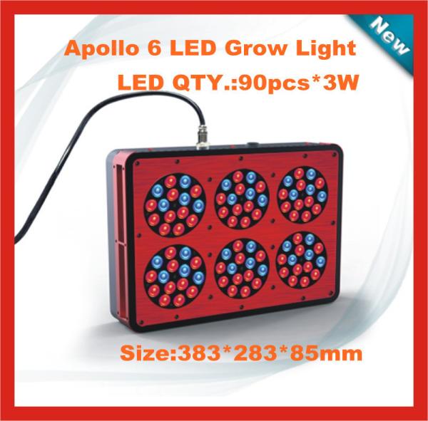 Buy cheap 270W Apollo 6 led grow light , full spectrum led grow light ,red blue far red ,white color from wholesalers