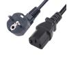 Buy cheap 16A 250V Korea Power Cord C5 C13 Male To Female Laptop 3 Pin Plug Extension from wholesalers