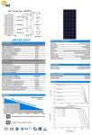 150W,155W,160W,165W,170W,175W,180W,185W 18V Polycrystalline photovoltaic module