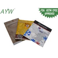 Buy cheap PVC Mylar Foil Mini Pouches Zipper For Korean Cosmetic Facial Mask Storage product