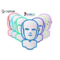 Buy cheap 7 Colors LED Light Therapy Face Mask SPA Facial Rejuvenation / Anti Eye Wrinkles product