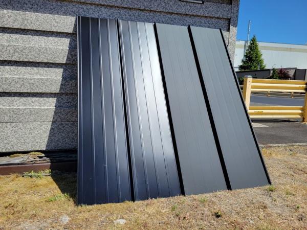 Matt Textured RAL9005 Metal Colored Roof 40-Years Warranty Building Roof High