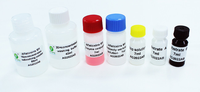 ISO9001 Mycotoxin Urine Testing Aflatoxin M1 ELISA Kit For Fresh Milk Dairy 96Wells/Kit