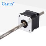 Buy cheap 0.4A 12V Casun Nema 17 Non Captive Stepper For CNC Machine ROHS from wholesalers
