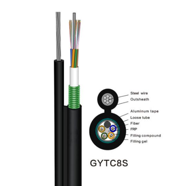 Buy cheap ISO9001 GYFTC8A Figure 8 Fiber Optic Cable APL Tape from wholesalers