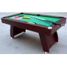 Buy cheap Modern Design Billiards Game Table 6ft Snooker Table MDF Solid Wood With PVC Laminated from wholesalers