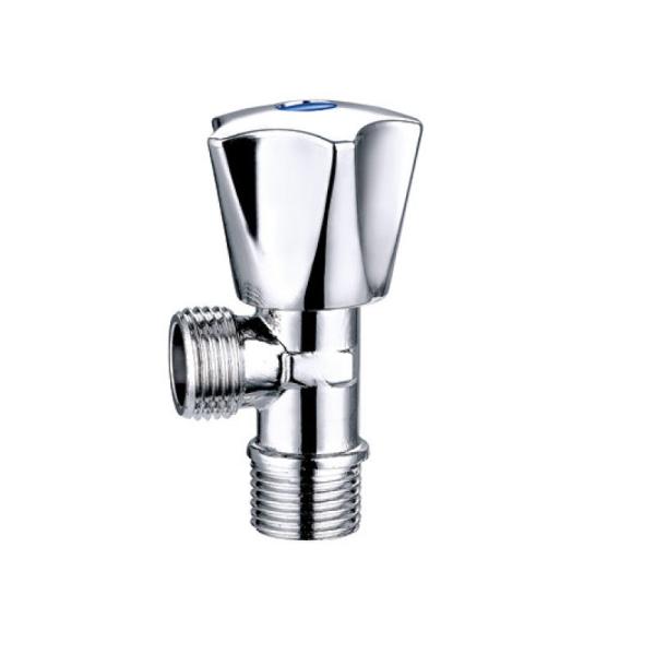 Buy cheap Forged Bathroom Brass Angle Valve Sand Blast Nickel Plated AV3033 from wholesalers