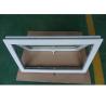 Buy cheap Tempered Glass PVC UPVC Awning Window Watertight Custom Color Size from wholesalers