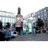 Buy cheap Clear Large Advertising Outdoor Rental Led Screen Full Color High Performance from wholesalers