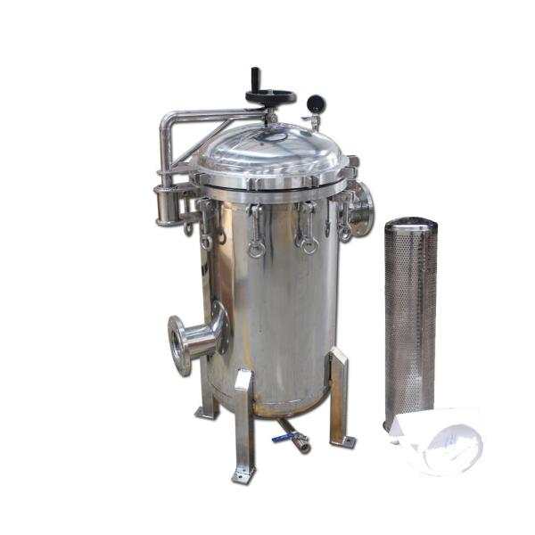 0.22um Filtration Precision Multi Cartridge Filter Housing 10 Cartridge Diameter