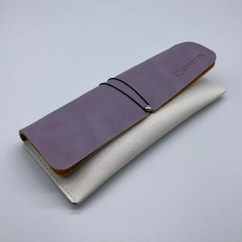 Durable Splicing Color Strap Portable Recyclable Glasses Soft Sunglasses Case