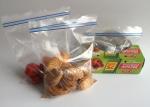 PE Transparent double zipper sealing bag wholesale double self-styled zipper bag