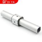 Round Aluminium Extruded DY56 Sections Lean Pipe Slippery Sleeve For Workshop
