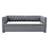 Buy cheap Fabric Upholstered Trundle Daybed With Bronze Stud Single Plywood from wholesalers