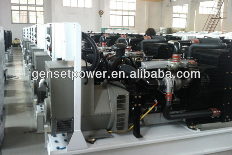 Electric power genset soundproof closed 220kva 275kva 300kva diesel generator with Perkins engine