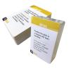 Buy cheap 4C 60mmx90mm Custom Printing Playing Cards learning life philosophy from wholesalers