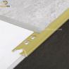 Buy cheap 12mmx2.5meters Aluminium Tile Edging Strip Matt Gold External from wholesalers