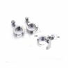 Buy cheap Latest Designs Surgical Steel Small Crystal Huggie Jewelry Hoop Earrings Women For Girls from wholesalers