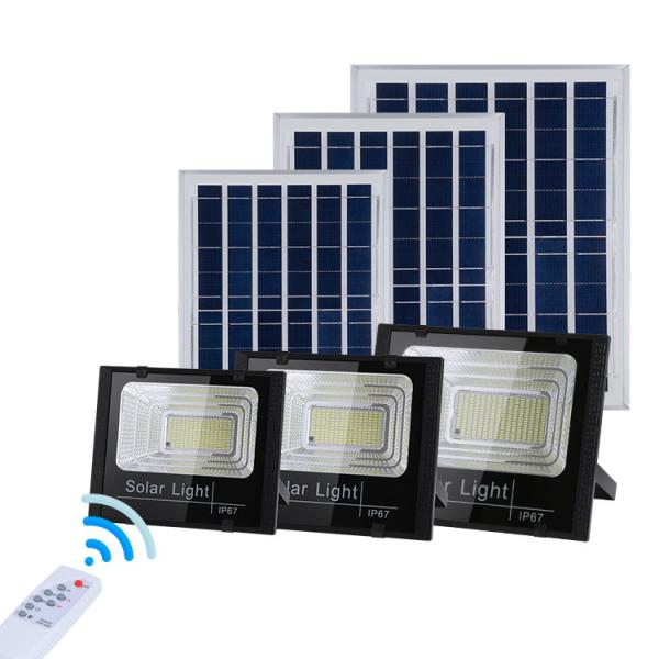 CE Waterproof 80W 50W LED Solar Flood Light 50000hour Solar Security Flood