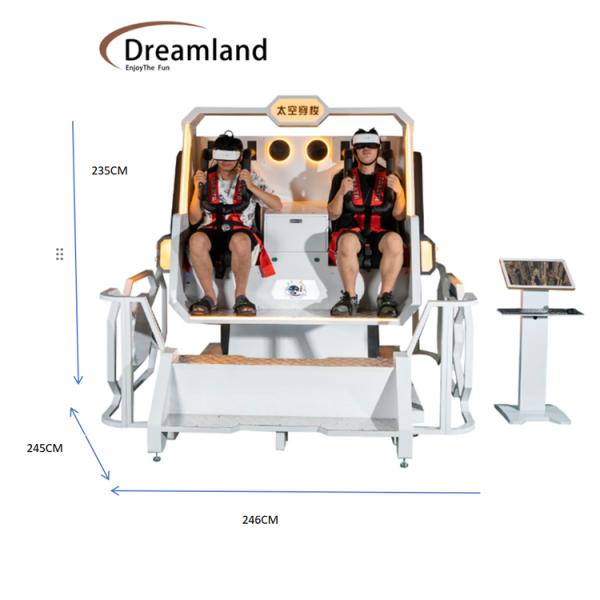 DP VR E3S Vr Glass The Ultimate Virtual Reality Worlds 360 Simulator VR Panda Warrior VR 720 Simulator Chair for Dreamland Exclusive Version VR