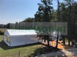 500 Person 50 X 140 Clear Gable White Outdoor Event Tent , White Outdoor Tent