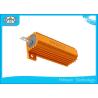 Buy cheap 50W 0.01 ohm-33K ohm High Power Wire Wound Power Resistor Gold Aluminum Housed​ from wholesalers