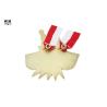 Buy cheap Cute 1 WFV Crystal Custom Sports Medals Zinc Alloy Type Gold Color Electroplating from wholesalers