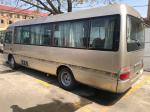Sightseeing Second Hand Toyota Coaster Bus Golden Color Hotselling Toyota Mini