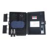 Buy cheap 16 Core Outdoor Fiber Optic Distribution Cabinet Black PC ABS PE Fiber Splicing 1*16 from wholesalers