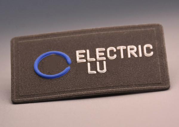 Buy cheap Custom 3M Reflective Embossed Raised Logo Heat Transfer Labels For Apparel from wholesalers
