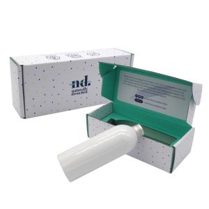 Buy cheap Custom Logo Printing Holographic Tumbler Packaging Shipping Boxes With Window from wholesalers