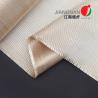 Buy cheap Heat Treated Fiberglass Fabric Satin Weave E Glass Fabric 0.6mm Thickness from wholesalers