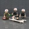 Buy cheap WW2 military British German soldier mini figure accessories helmet medical suitcase building block from wholesalers