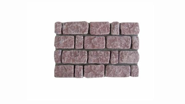 Buy cheap HUABAO Stone Paving Tiles Honed Surface Long Durability Machine Cutting from wholesalers