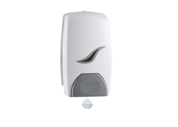 Buy cheap White Refillable Foam Soap Dispenser , Hospital Alcohol Hand Sanitizer Dispenser from wholesalers