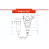 Buy cheap UNIVO UBPT500-602TSY Digital Display Corrosion Resistant Level Transmitters for Industrial from wholesalers