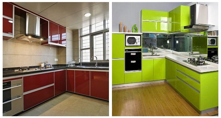 19mm High gloss 1-2 mm acrylic sheet mdf board for cabinet