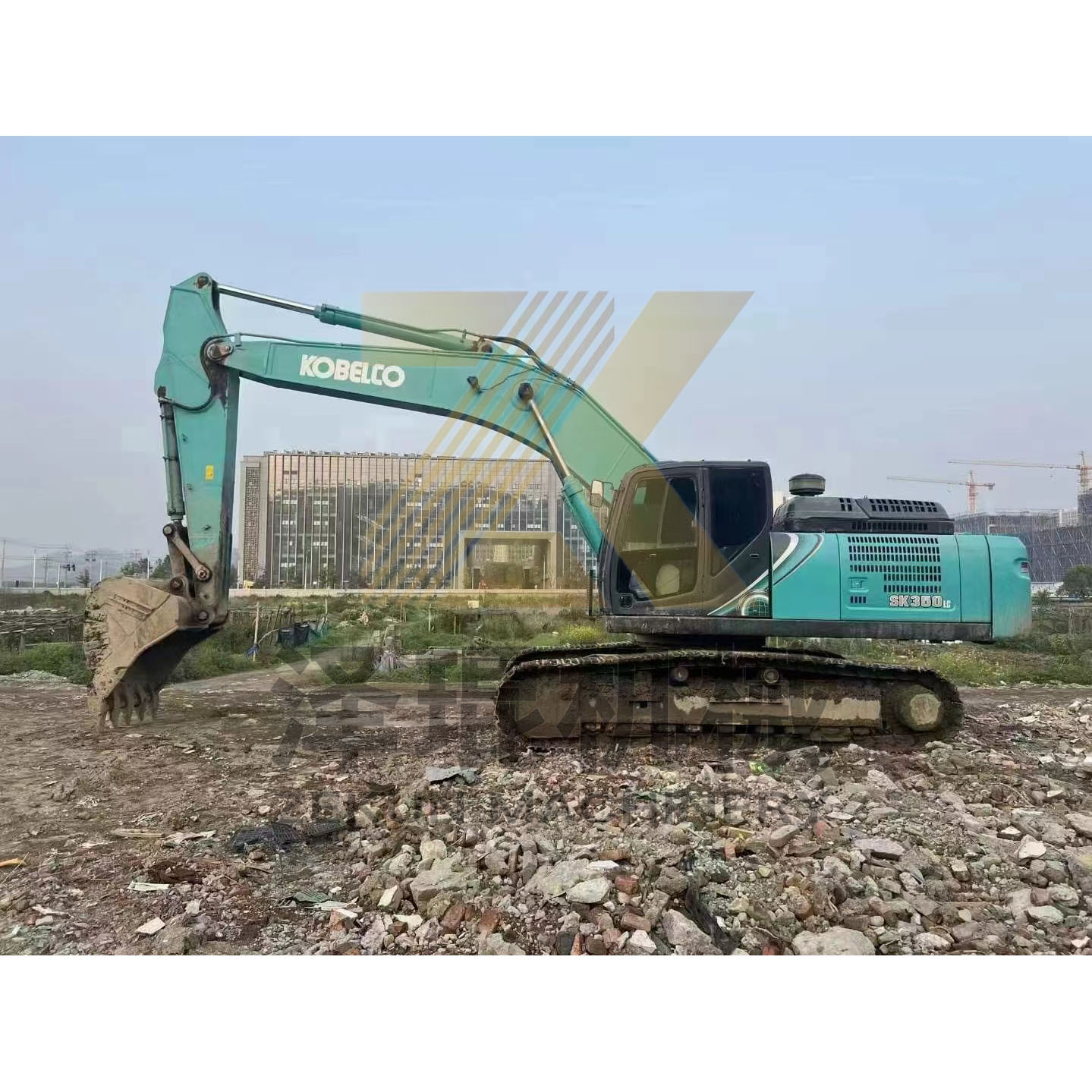 35 Ton Used Kobelco SK350 SK350-8 SK350-10 Hydraulic Excavator with Good Performance