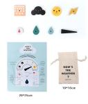 Wooden Weather Station Toy Weather Forecast Holiday Calendar Board