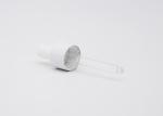 Threaded 18/410 White Essential Oil Dropper Bottle Tops